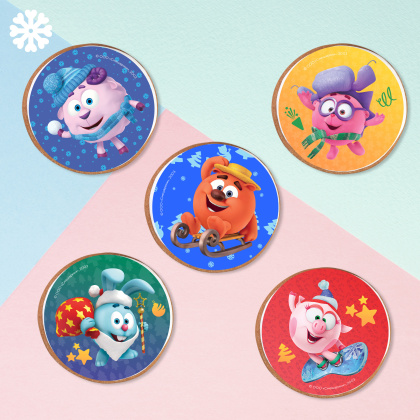 Фотопечать Смешарики, для печенья, № 98