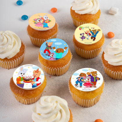 Фотопечать Спокойной ночи, малыши!, для капкейков, №11