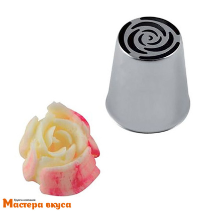 Насадка стальная "Тюльпан" 25мм  (BX0006) №243