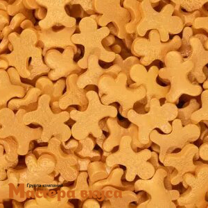 Посыпка ПРЯНИЧНЫЙ ЧЕЛОВЕЧЕК золотой, 20 гр