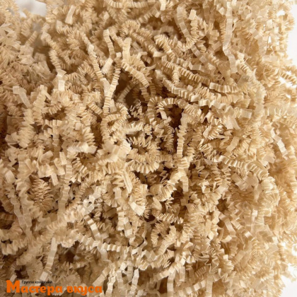 Бумажный наполнитель декоративный, ПЕРГАМЕНТ НЕБЕЛЕНЫЙ, 50 гр