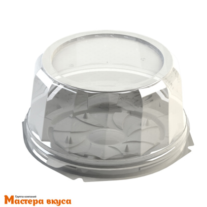 Контейнер круглый,  D200  h95 мм (комплект дно /крышка), УК-298ВГ