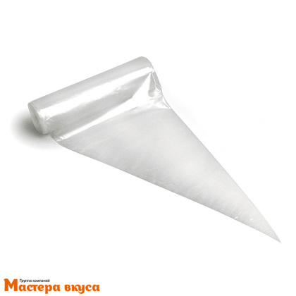 Кондитерский мешок одноразовый плотный, 46 см ( 60мкр) PNROLL "Dolce", рулон 100 шт 