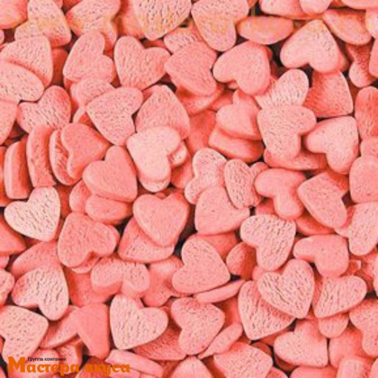 Посыпка СЕРДЕЧКИ Розовые (мини), 25 гр 
