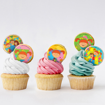 Фотопечать Жила-была Царевна, для капкейков, № 9