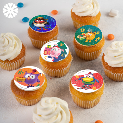 Фотопечать Смешарики, для капкейков, №92