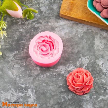 Молд силиконовый РОЗА, 4,5*2 см