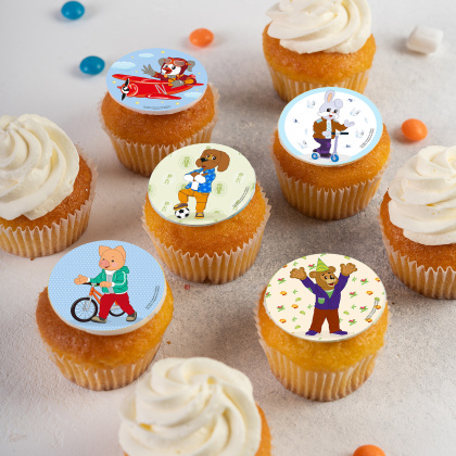 Фотопечать Спокойной ночи, малыши!, для капкейков, №13