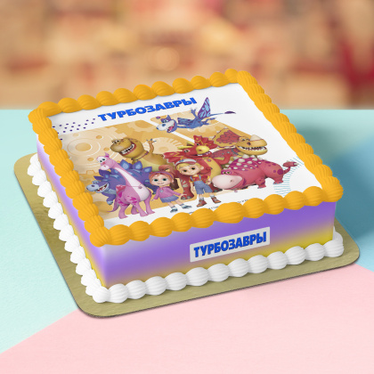 Фотопечать Турбозавры, для торта, № 82