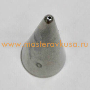 Насадка стальная РОВНАЯ ТРУБОЧКА,  d-1 мм h-35 мм 