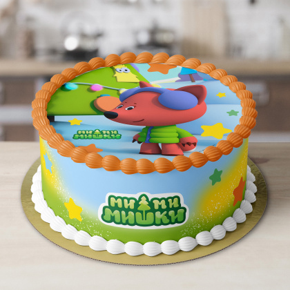 Фотопечать Ми-ми-мишки, для торта, № 16