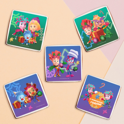 Фотопечать Фиксики, для пряников, №186