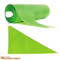 Кондитерский мешок одноразовый силиконизированный, 40 см ( 80мкр), ЗЕЛЕНЫЙ Martellato