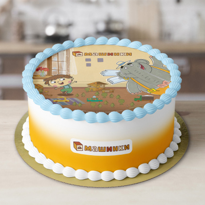 Фотопечать Машинки, для торта, № 3