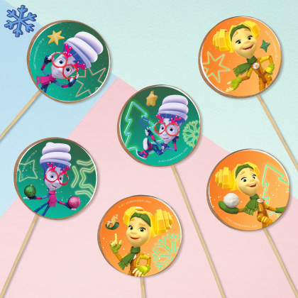 Фотопечать Фиксики, для пряников, №129