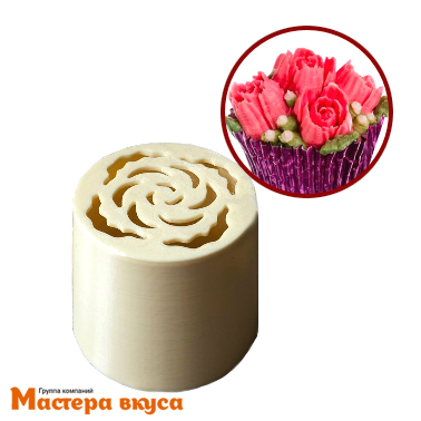 Насадка пластик. ТЮЛЬПАН XXL № 17, D 5 см, d 4 см 