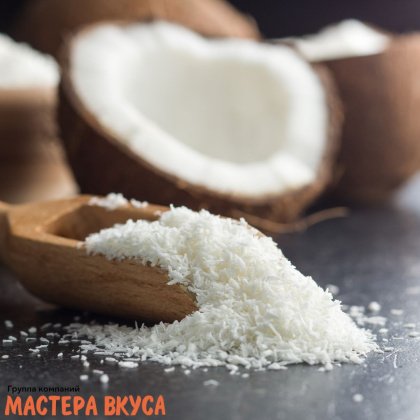 Кокосовая стружка Медиум 65% (крупная) Индонезия, 100 гр