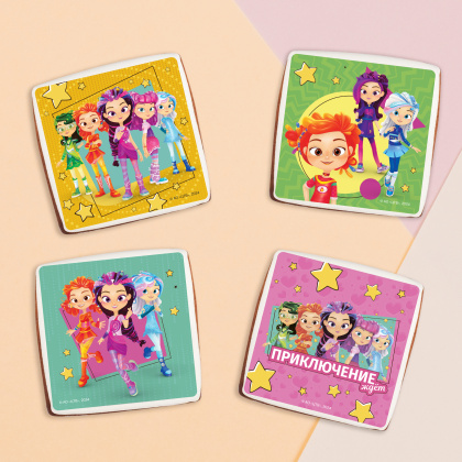 Фотопечать Сказочный патруль, для капкейков, № 85