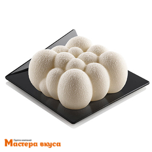 Поднос квадратный СОЛЬЕРКА пластиковый (черный), 83*83 мм 