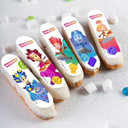 Фотопечать Фиксики, для эклеров, № 247