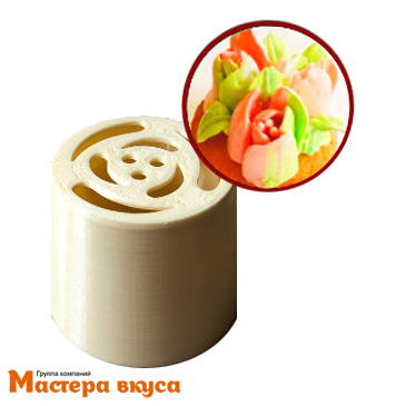 Насадка пластик. ТЮЛЬПАН XXL №  1, D 5 см, d 4 см 