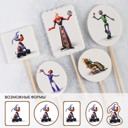 Фотопечать Робики, для топперов, №34