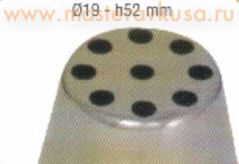 Насадка стальная ТРАВКА 9 отверстий,  (BX2219)