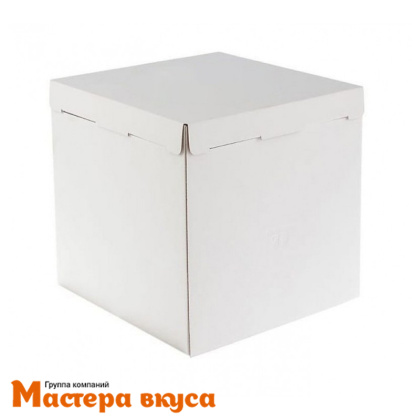 Короб для торта без окна 500*500*500 мм, белый (3-Д), АП