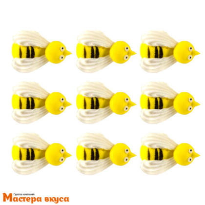 Сахарная фигурка ПЧЕЛКА объемная, (набор 3 шт)