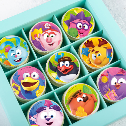 Фотопечать Смешарики, для макаронс, № 19