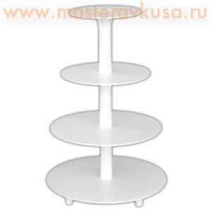 Подставка под торт 4-х ярусная 35079