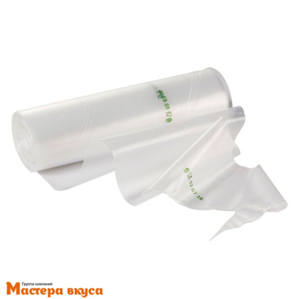 Кондитерский мешок одноразовый плотный, 40 см ( 70мкр) ROLL "Dolce", (рулон 100 шт)