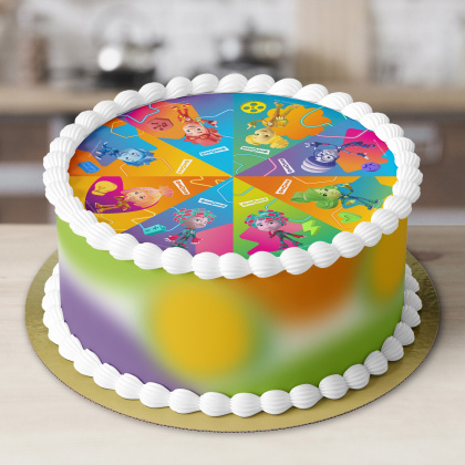 Фотопечать Фиксики, для торта, № 142