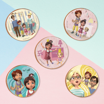 Фотопечать Про Миру и Гошу, для печенья, №22