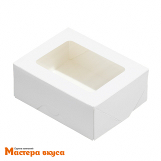 Упаковка на вынос OSQ TABOX  300 PRO с окном, 100*80*35 мм (белая)