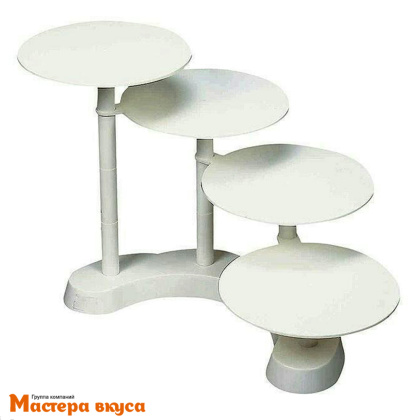 Аренда Подставка под торт 4-х ярусная (отд. уровни) (цена установ. за весь период до 4 дней)