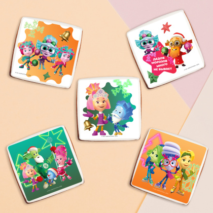 Фотопечать Фиксики, для пряников, №185