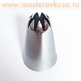 Насадка стальная ЗВЕЗДА закрытая, 9мм  (BC327)