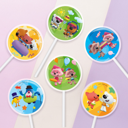 Фотопечать Ми-ми-мишки, для леденцов, № 104