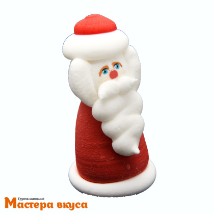 Сахарная фигурка  ДЕД МОРОЗ ретро, h~5,2см d~2,7см