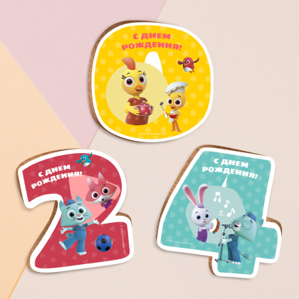 Фотопечать Цветняшки, для пряников, № 33