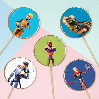 Фотопечать Робики, для пряников, №28