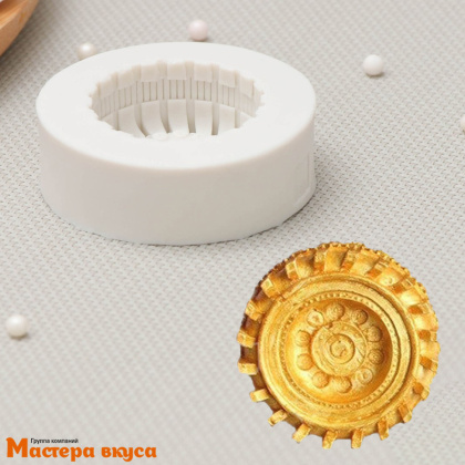 Молд силиконовый  2,5D КОЛЕСО (ШИНА) 6,5*6,5*2,3 см