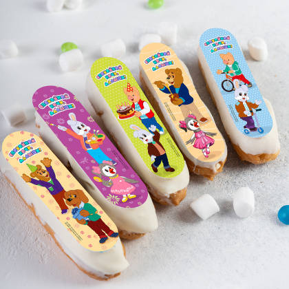 Фотопечать Спокойной ночи, малыши!, для эклеров, № 23