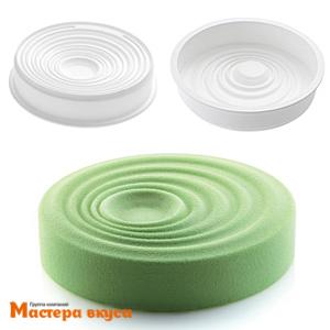 Форма силиконовая Silikomart (тортафлекс) VAG 1100, D~20см h~4,5см , (Италия)