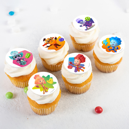 Фотопечать Фиксики, для капкейков, №223