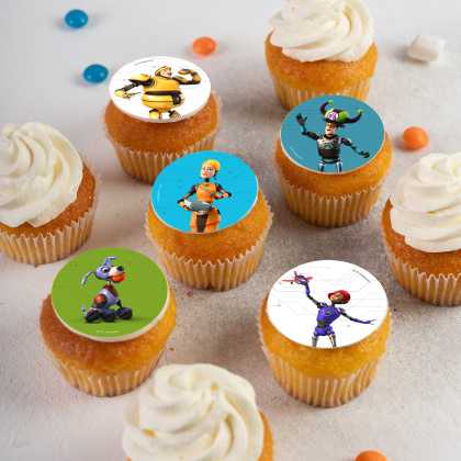 Фотопечать Робики, для капкейков, №42