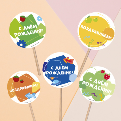 Фотопечать Ми-ми-мишки, для топперов, № 58