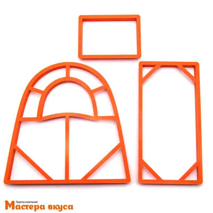 Набор вырубок пластик 3D СУМОЧКА, изделие~17*17*8 см