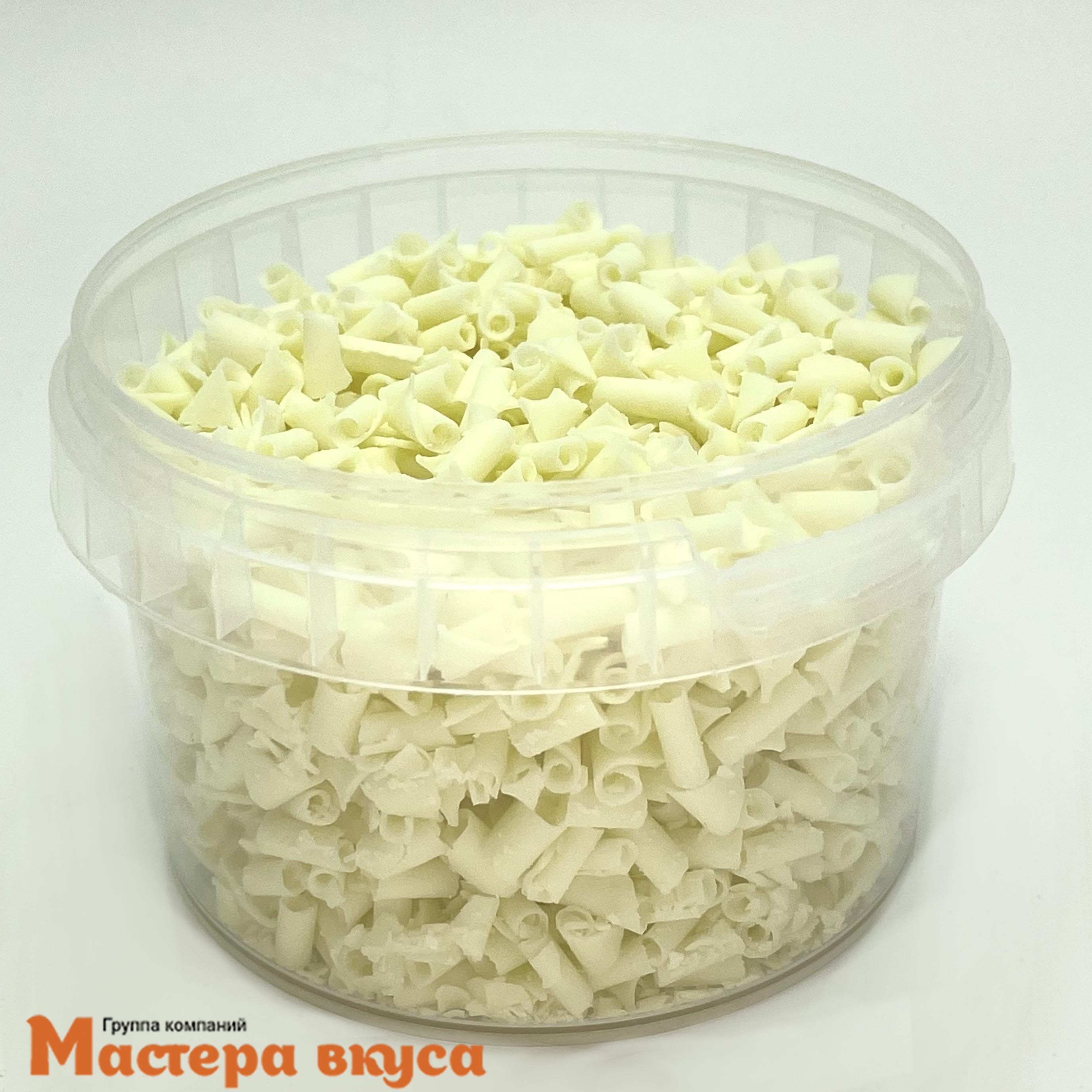 Завитки из белого шоколада, "Mona Lisa" Callebaut (Бельгия). 100 гр